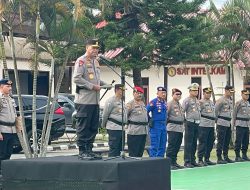 Kapolda Sulbar Beri Arahan Pengamanan Pemilu di Mamasa