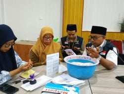 ASN Biro Hukum Bayar Zakat melalui Baznas Sulbar