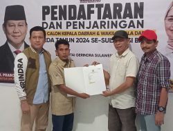 Mantap Maju Pilkada Polman, Andi Bebas Daftar Calon Bupati di Gerindra