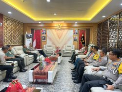 Kapolda Sulbar Sambut Kunjungan PJ Gubernur dan Pangdam XIV Hasanuddin