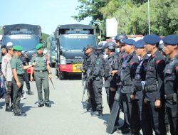 895 Personel Gabungan TNI-Polri Siaga Amankan Kunjungan RI 2 di Mamuju