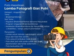 Polda Sulbar Gelar Lomba Foto, Siapkan  Hadiah Jutaan Rupiah