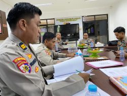 Tim WASOPS Kunjungi Posko Operasi Pekat Marano Polda Sulbar