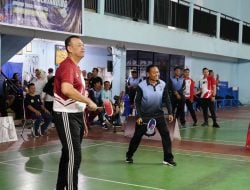 Kejuaraan Badminton Polda Sulbar, Perkuat Silaturahmi Antar Personel