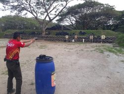 Meriahkan HUT Bhayangkara Ke-78, Polman Gelar Kejuaraan Menembak