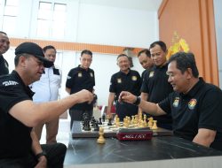 150 Peserta Dari Berbagai Provinsi Ikuti Turnamen Catur Polda Sulbar