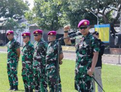 Danmenkav 2 Marinir Sambut 434 Kunjungan Siswa Dikmata  Angkatan XLIV/I