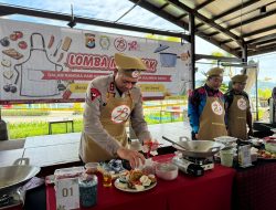 Semarakkan Hari Bhayangkara, Polda Sulbar Gelar Lomba Masak