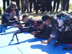 Meriahkan Hari Bhayangkara, Polda Sulbar Gelar Lomba Menembak Forkopimda  dan Tanam  Pohon