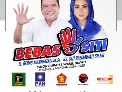 PDIP Beri B1KWK ke Besti Maju Pilkada Polman