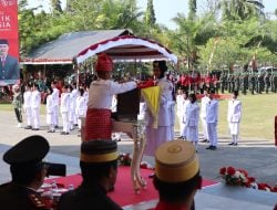 Pelajar Anreapi Tepilih Pembawa Baki, Paskibraka Polman Sukses Kibarkan Bendera