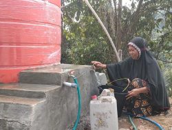 Gunakan Hidram  Hadirkan Air Bersih, Satgas TMMD Kabulkan Mimpi Warga Desa Kelapa Dua-Polman