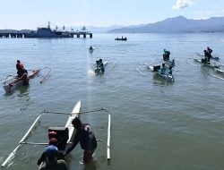 Lomba Balap Katinting Dimulai, Danlanal: Junjung  Sportivitas-Utamakan Keselamatan 