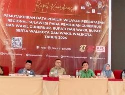 KPU Sulbar Gelar Rakor Pemutakhiran Data Pemilih Wilayah Perbatasan