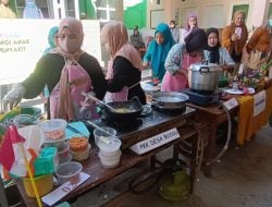 Cegah Stunting, Puskesmas Pelitakan Gelar Lomba Masak