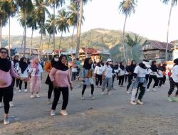 Polman Butuh Sosok Pemimpin Merakyat, Emak-Emak di Balanipa Perkenalkan BESTI Lewat Senam