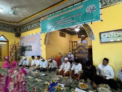 Ketua DMDI Bebas Manggazali Disambut Sholawat Saat Hadiri Maulid di Kampung Baru Campalagian