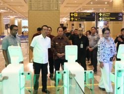 KTT Indonesia-Afrika 2024, Menkumham Tinjau Layanan Imigrasi di Bandara Ngurah Rai