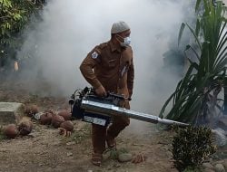 Tiga Warga Terjangkit DBD, Puskesmas Batupanga Lakukan Fogging