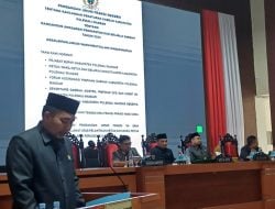 Dewan Sepakat RAPBD 2025 Dibahas, Delapan Fraksi Beri Catatan