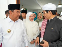 PJ Bahtiar Dampingi Menteri Agama RI Nasaruddin Umar Pada Haul Akbar 28 Anregurutta KH Abdurrahman Ambo Dalle