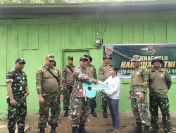 Sambut Hari Juang TNI AD, Kodim Polman Rehab RTLH Warga Miskin di Darma