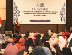 Launching INZTING, Pemprov Sulbar Target Zero Stunting