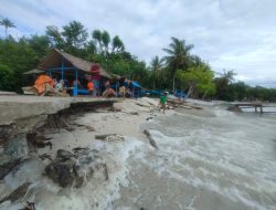 Dermaga dan Jalan Beton Rusak, Pantai Palippis Kena Abrasi