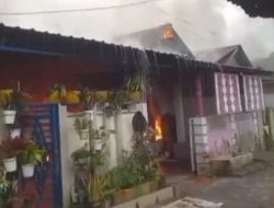 Tujuh Rumah di BTN Maspol Mamuju Ludes Dilalap Api