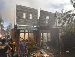 Satu Rumah Warga di Mapilli Ludes Terbakar, Kerugian Materil Capai Rp400 Juta