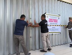 Langgar Perbup 47/2024, Satpol PP Tutup Paksa Alfamidi Pekkabata