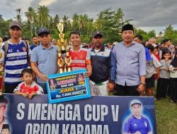 Syamsul Samad Apresiasi Turnamen Sepak Bola S Mengga Cup V, Ajang Bangkitkan Olahraga di Sulbar
