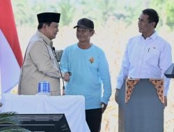 Wujudkan Swasembada Pangan, Prabowo Bersyukur Punya Mentan Seperti Amran