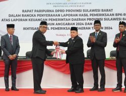 Serahkan LHP LKPD  2024, Tiga Rekomendasi BPK RI Untuk Pemprov Sulbar