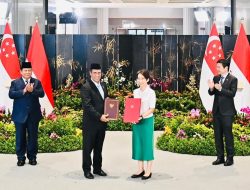 Indonesia-Singapura Teken MoU, Kerjasama Keamanan Pangan dan Teknologi Pertanian