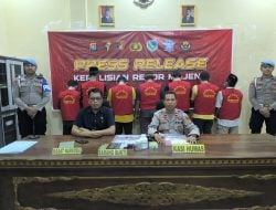 April Hingga Juni 2025, Polres Majene Ungkap 5 Kasus Narkoba