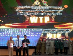 Pemkab Mamuju Kembali Diganjar WTP