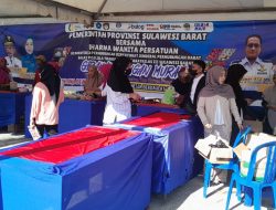 Warga Serbu Gerakan Pangan Murah di Terminal Simbuang