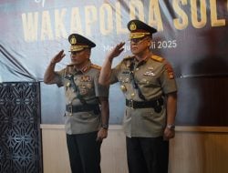 Hari Santoso Gantikan Rachmat Pamudji Jabat Wakapolda Sulbar