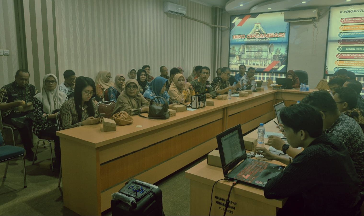 DPMPTSP Sulbar Komitmen Implementasikan Nilai BerAKHLAK