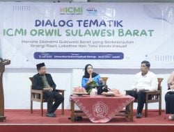 Dialog Tematik, ICMI Orwil Sulbar Bersama Unimaju Rancang Masa Depan Ekonomi yang Inklusif dan Berkelanjutan