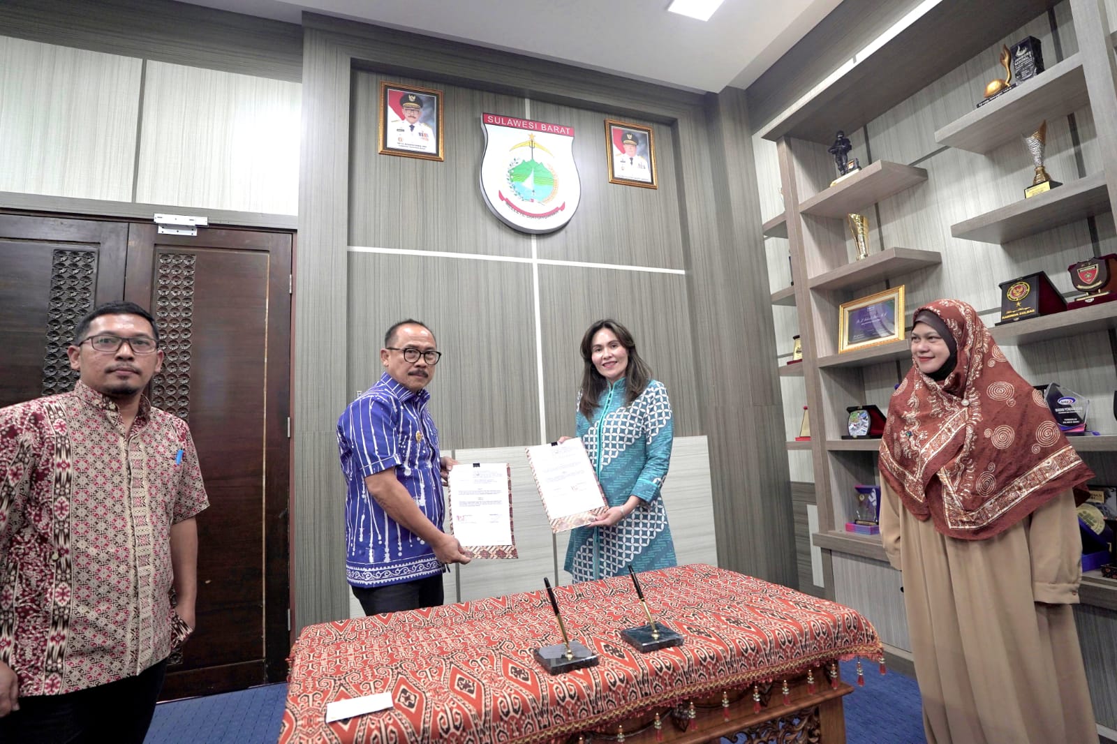 Gubernur Suhardi Duka Teken MoU dengan PT Mars untuk Pengembangan Kakao di Sulbar